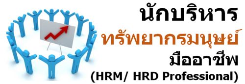 นักบริหารทรัพยากรมนุษย์มืออาชีพ  (HRM/ HRD Professional)